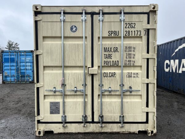 20ft Storage Container Standard Height Open Side - Image 8