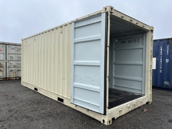 20ft Storage Container Standard Height Open Side - Image 9