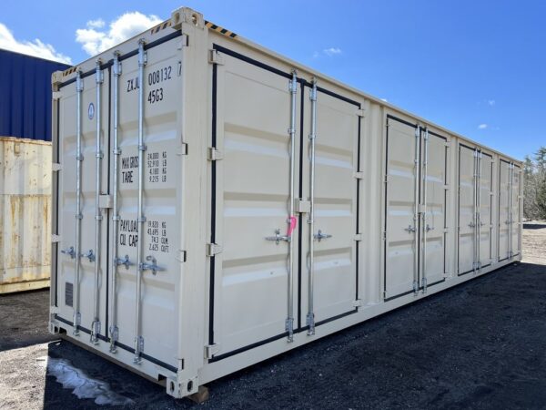 40ft Storage Container High Cube One Trip Side Doors