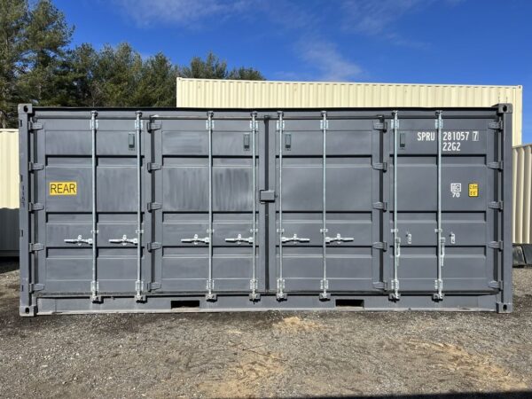 20ft Shipping Container Standard Height One Trip Open Side - Image 3