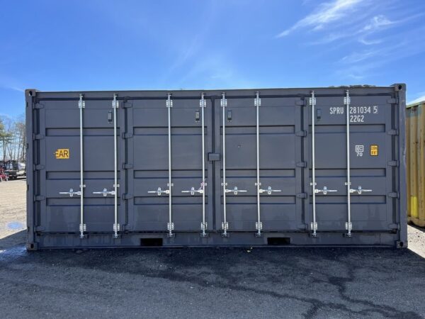 20ft Storage Container Standard Height Open Side New - Image 3