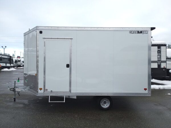 2024 Mission Trailers 101x12 Aluminum 2 Place Crossover 3.0 w/Side X Side Pkg, Rear Canopy - Image 5