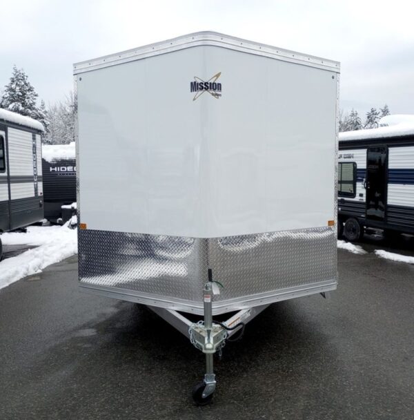 2024 Mission Trailers 101x12 Aluminum 2 Place Crossover 3.0 w/Side X Side Pkg, Rear Canopy - Image 4