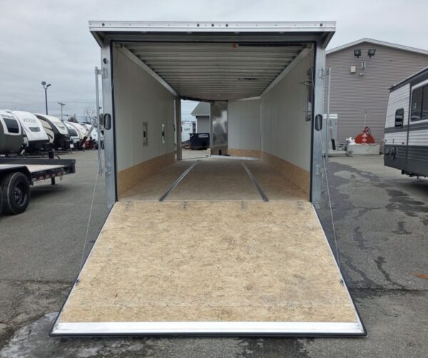 2024 Mission Trailers 101×24 Aluminum 4/5-Place Drive In/Out Deckover w/Galvanized Pkg, Canopy - Image 3