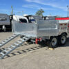 2024 N&N Trailers 7×14 14K Galvanized Hydraulic Dump w/Ramps, 2-Way Spreader Gate, Tarp Kit - Image 12