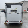 2024 Mission Trailers 60×12 Aluminum Single Place Crossover w/Galvanized Package, Rear Canopy - Image 8