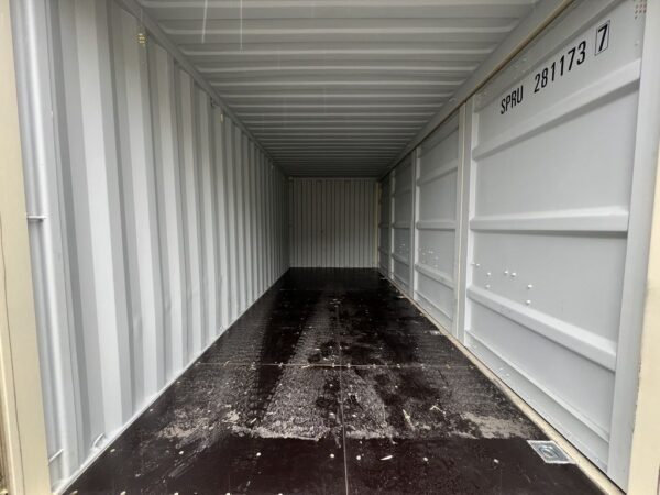 20ft Storage Container Standard Height Open Side - Image 11