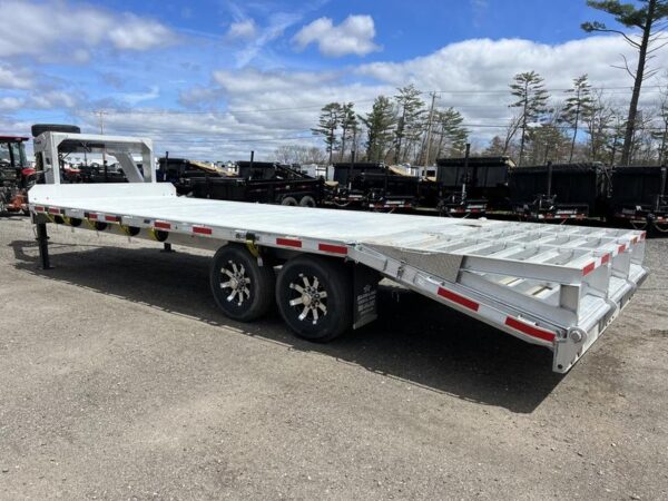 2024 Alum Line Trailers 8.5x24 13K Aluminum Gooseneck w/Flip-Over Ramps - Image 5