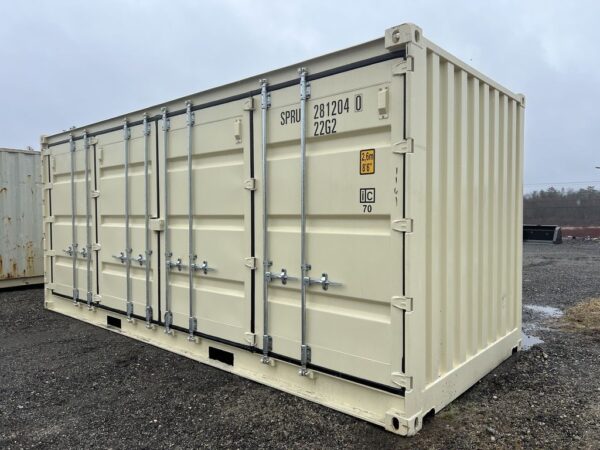 20ft Shipping Container Standard Height One Trip Open Side - Image 4