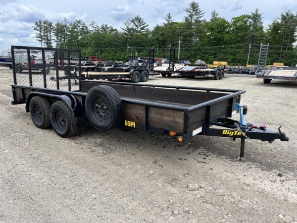 2021 Big Tex Trailers 6.5x16 6K Utility w/Ramp Gate & Spare Tire