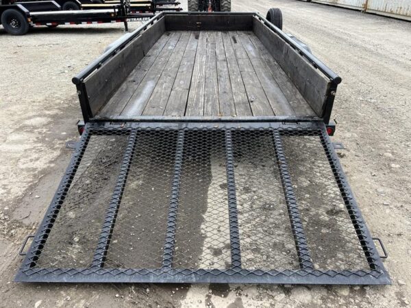 2021 Big Tex Trailers 6.5x16 6K Utility w/Ramp Gate & Spare Tire - Image 11