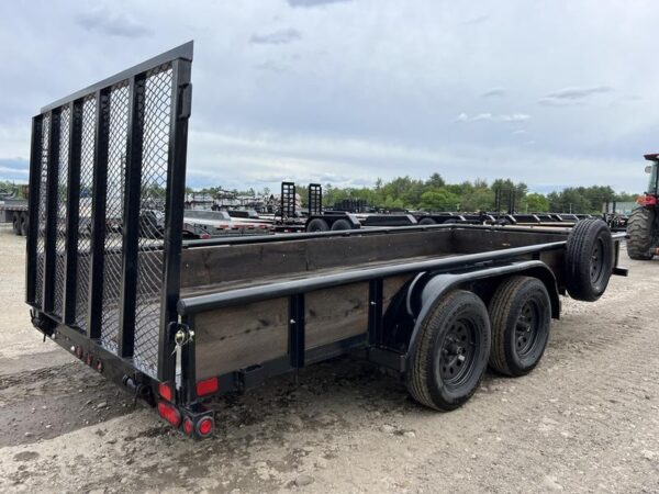 2021 Big Tex Trailers 6.5x16 6K Utility w/Ramp Gate & Spare Tire - Image 8