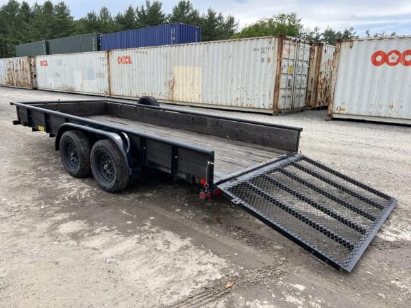 2021 Big Tex Trailers 6.5x16 6K Utility w/Ramp Gate & Spare Tire - Image 3