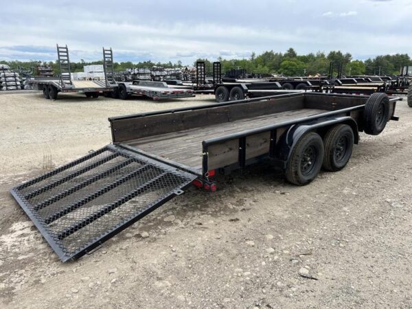 2021 Big Tex Trailers 6.5x16 6K Utility w/Ramp Gate & Spare Tire - Image 12