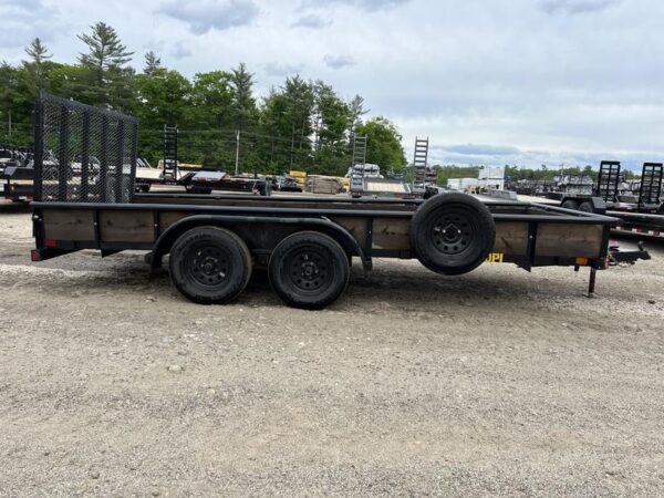 2021 Big Tex Trailers 6.5x16 6K Utility w/Ramp Gate & Spare Tire - Image 9