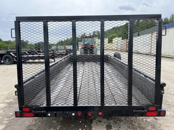 2021 Big Tex Trailers 6.5x16 6K Utility w/Ramp Gate & Spare Tire - Image 7