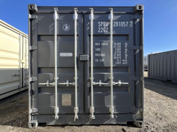 20ft Shipping Container Standard Height One Trip Open Side - Image 8