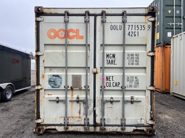 40f Storage Container Standard Height Wind and Water Tight used - Image 3