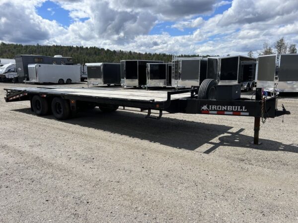 2022 Iron Bull Trailers 8.5x25 22K Deckover Equipment Hauler w/Rampage Ramps - Image 3