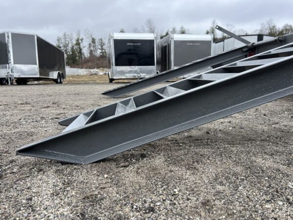 2024 Diamond C 8.5x20 20K Deckover Equipment Trailer w/ 72” Flip-Knee Ramps - Image 5