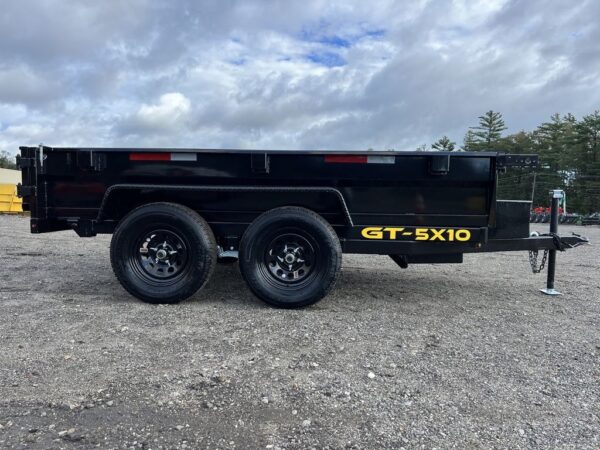 2024 Griffin Trailers 5x10 7K Powder Coated Dump w/Barn Door Gate - Image 5