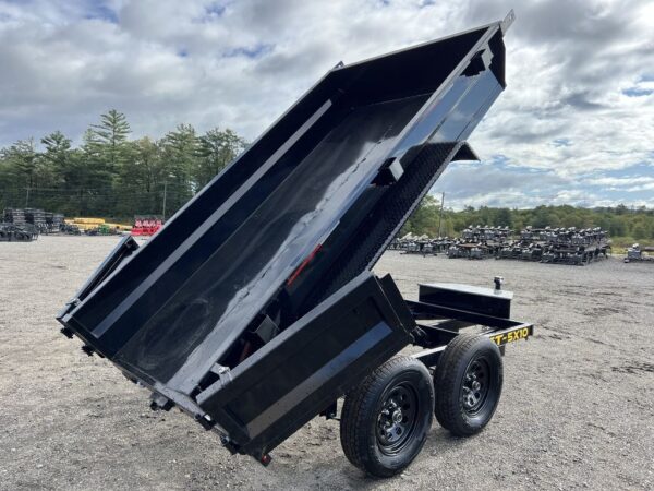 2024 Griffin Trailers 5x10 7K Powder Coated Dump w/Barn Door Gate - Image 13