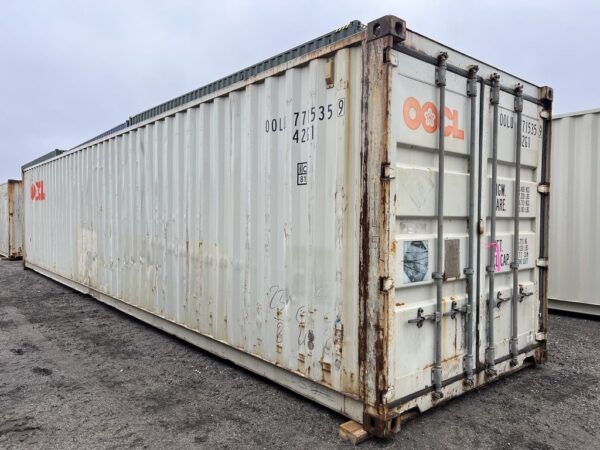 40f Storage Container Standard Height Wind and Water Tight used