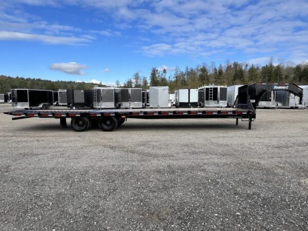 2024 Diamond C 8.5x35 25K Gooseneck Equipment Trailer w/Spare Mount - Image 8