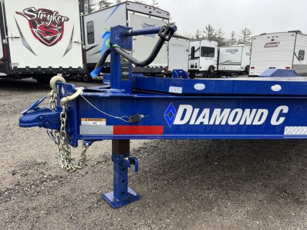 2022 Diamond C 7x24 20K Low Profile Equipment Trailer w/Max Ramps - Image 10