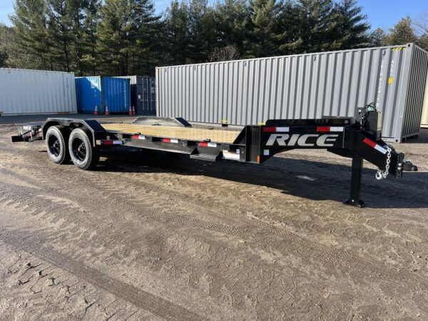 2024 Rice Trailers 7X18 Promax Industrial 21K Equipment w/Hydraulic Jack & Full Width Ramps - Image 7