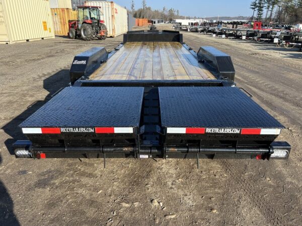 2024 Rice Trailers 7X18 Promax Industrial 21K Equipment w/Hydraulic Jack & Full Width Ramps - Image 4