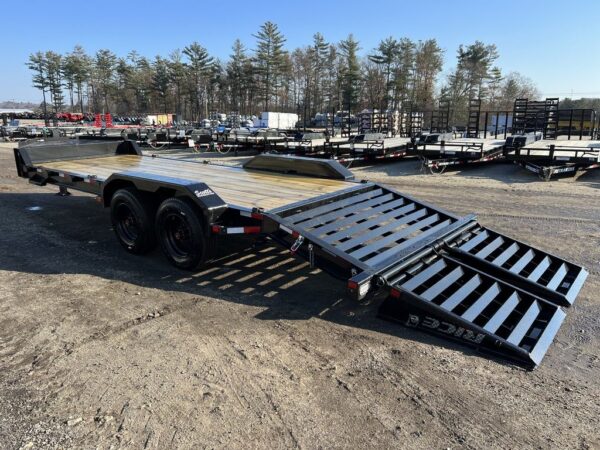 2024 Rice Trailers 7X18 Promax Industrial 21K Equipment w/Hydraulic Jack & Full Width Ramps - Image 3