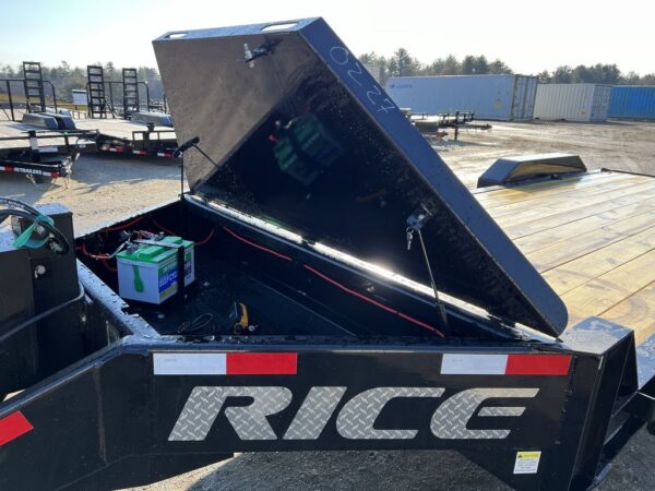 2024 Rice Trailers 7X18 Promax Industrial 21K Equipment w/Hydraulic Jack & Full Width Ramps - Image 13