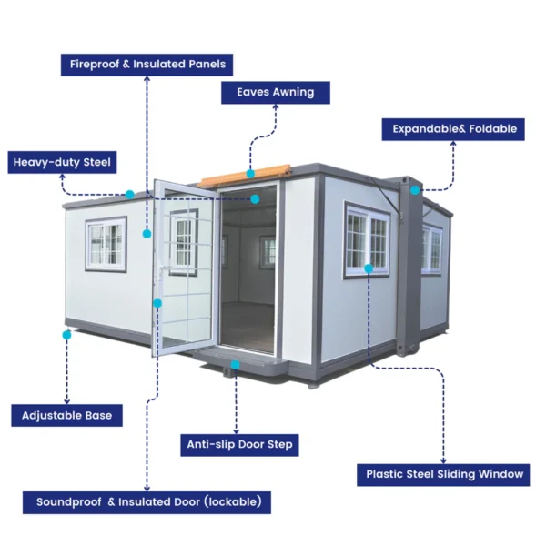 Mobile Expandable Prefab House 20ft - Image 10