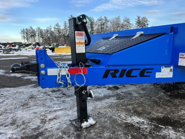 2024 Rice Trailers 7x20 14K Partial Tilt Deck Equipment w/Spare Mount - Image 2