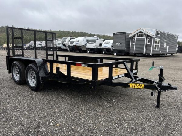 2024 Reiser Trailers 6.5x12 7K Landscape w/ Ramp Gate!